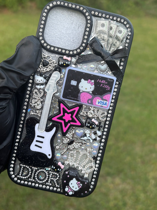 Black and Silver junk case