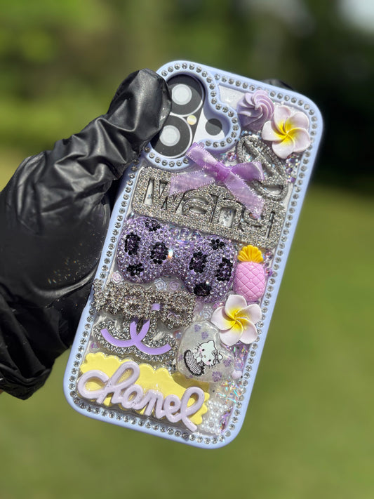 Purple freestyle junk case iPhone 16